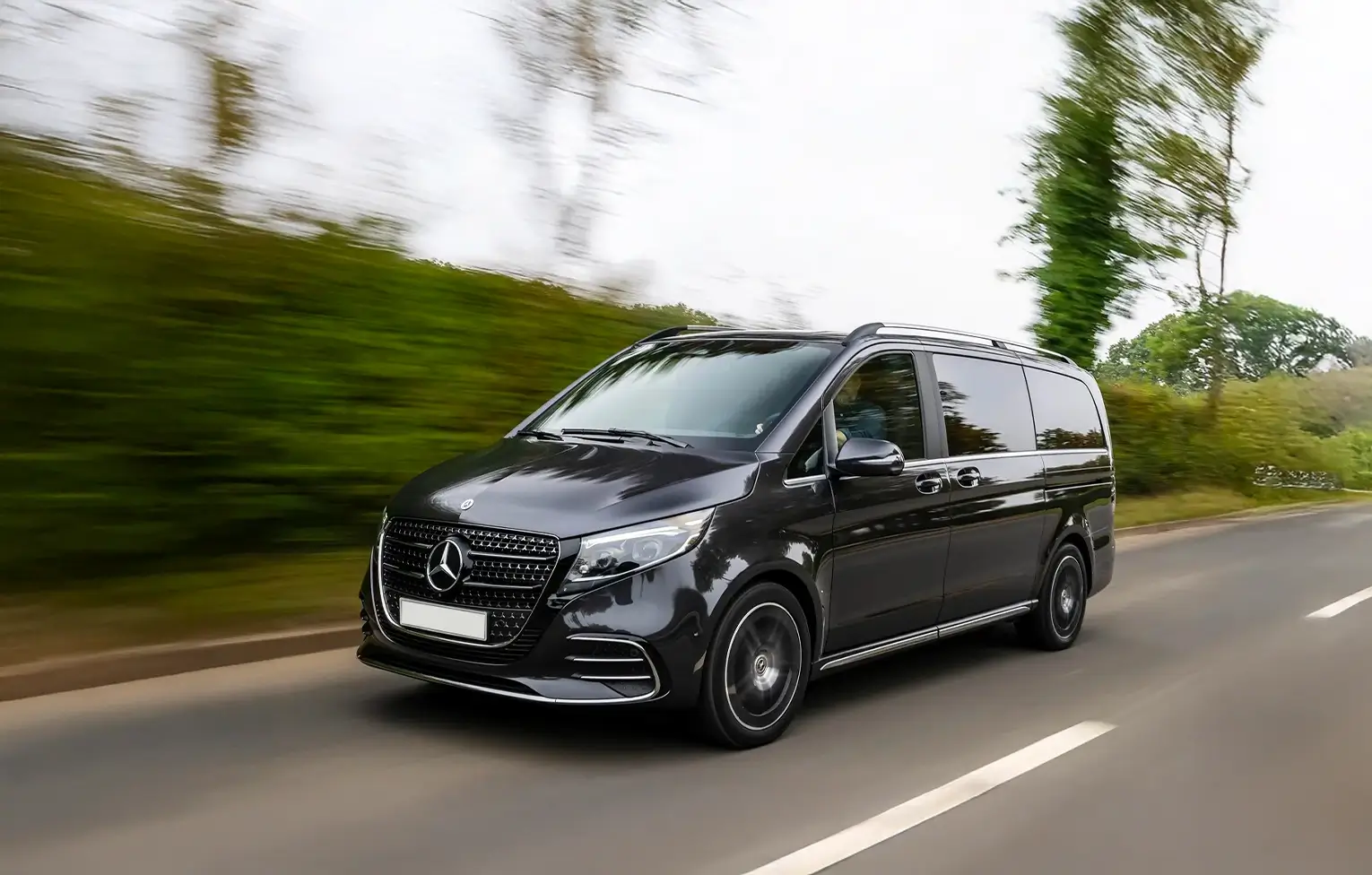 Mercedes-Benz V-Class chauffeur service in Abu Dhabi