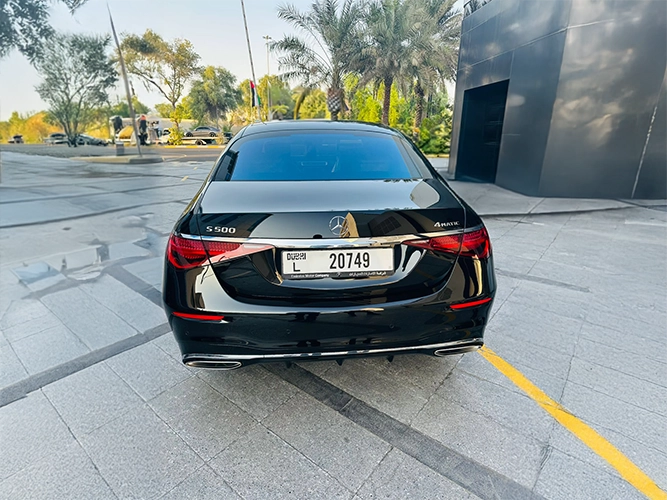 Mercedes Benz S-Class back