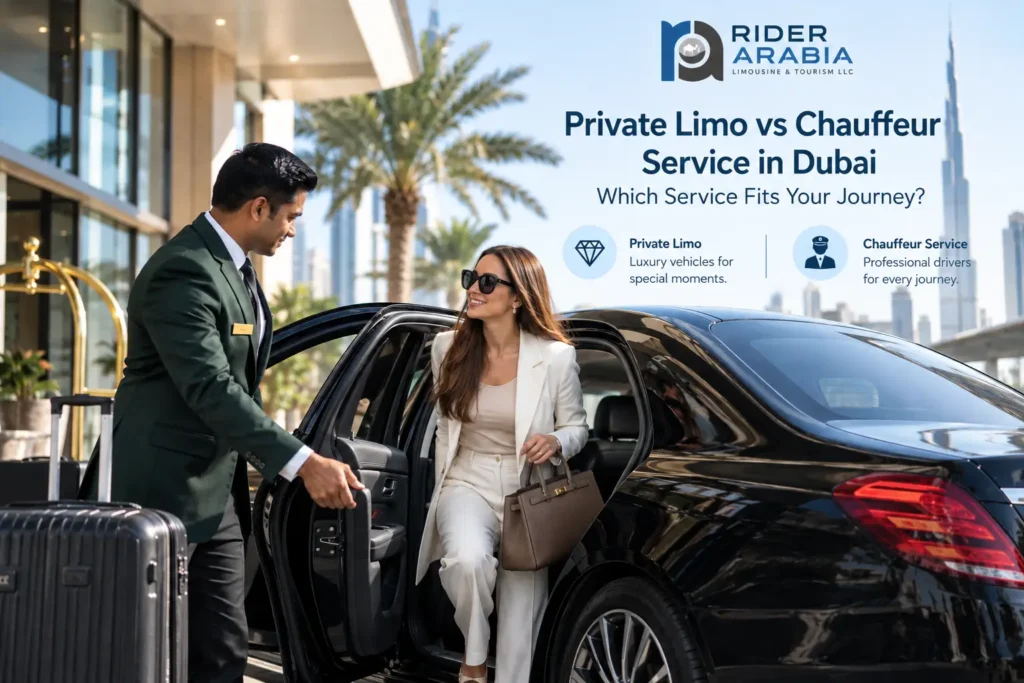 Private Limo vs Chauffeur Service in Dubai