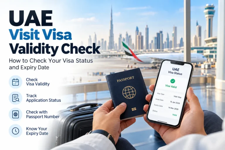 UAE visit visa validity check