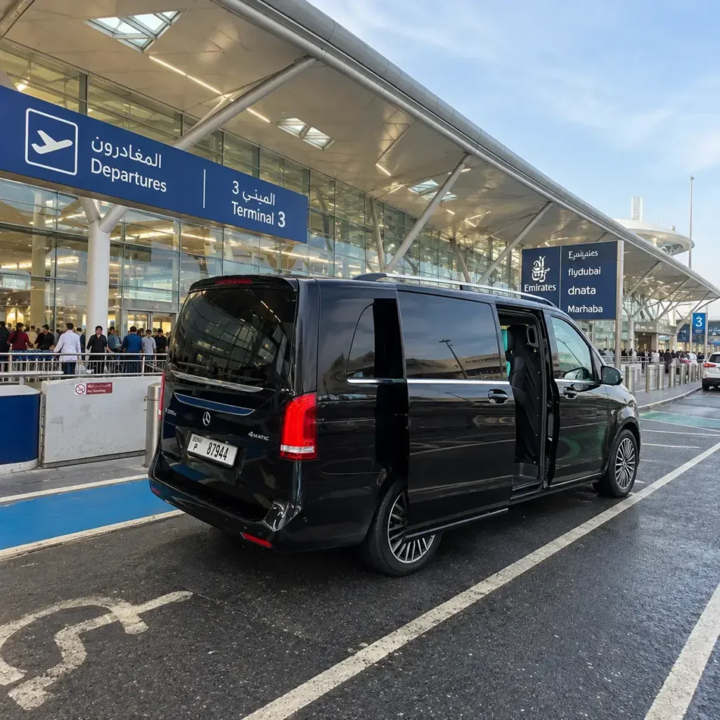 airport transfer benz v class