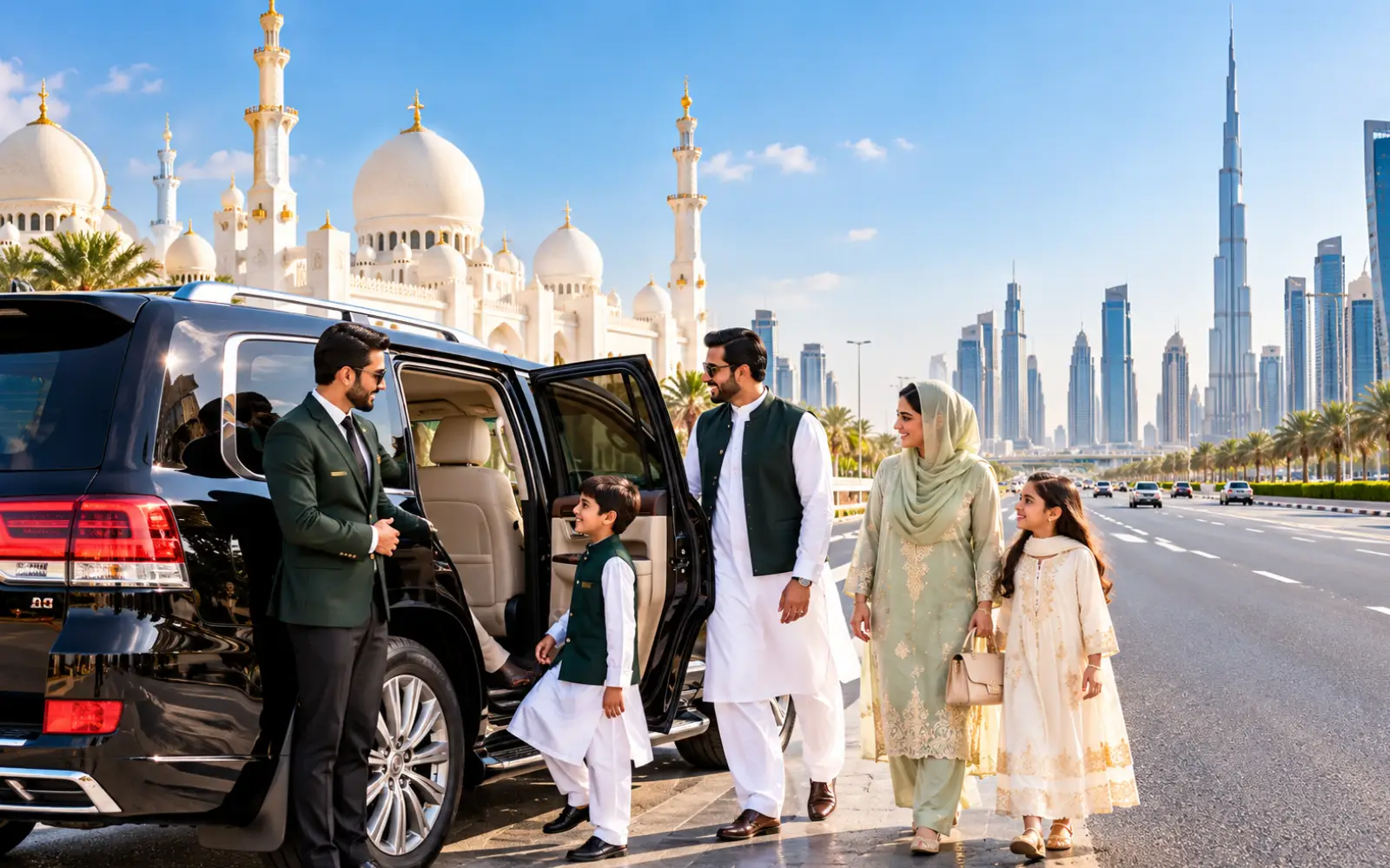 Abu Dhabi to Dubai private tour