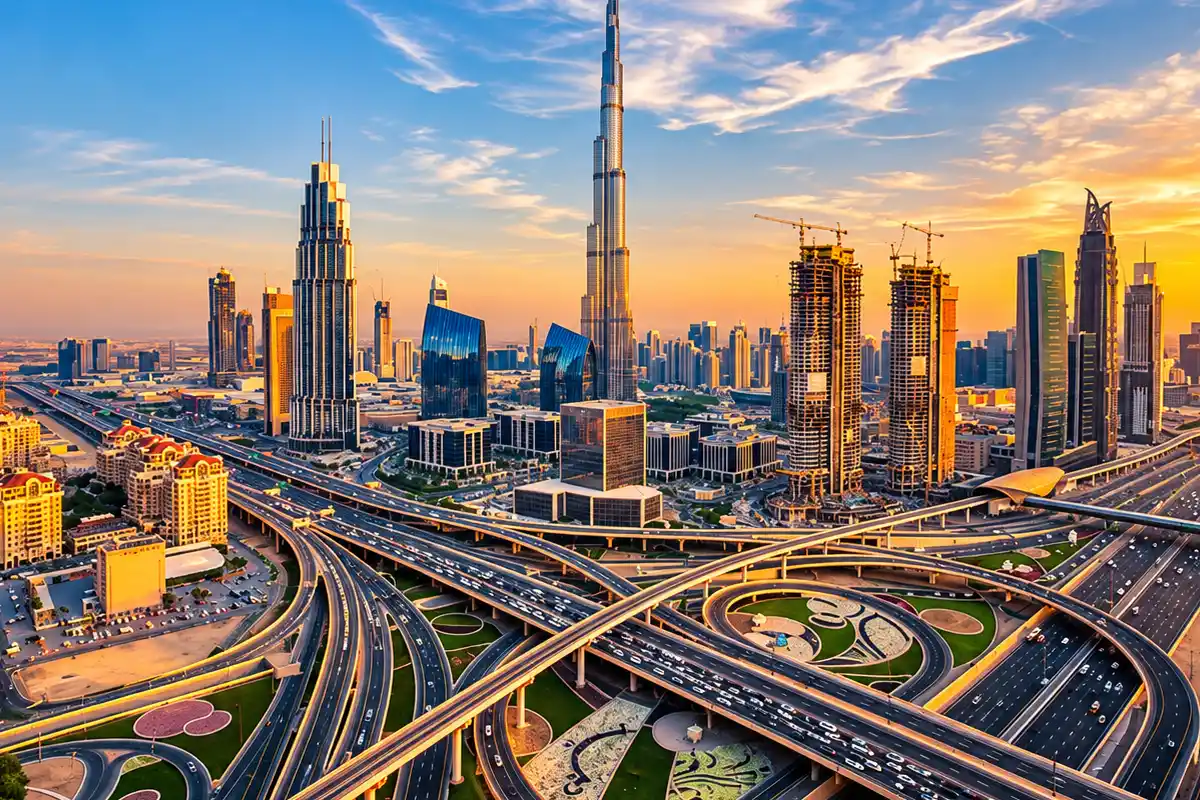 Dubai skyline private tour