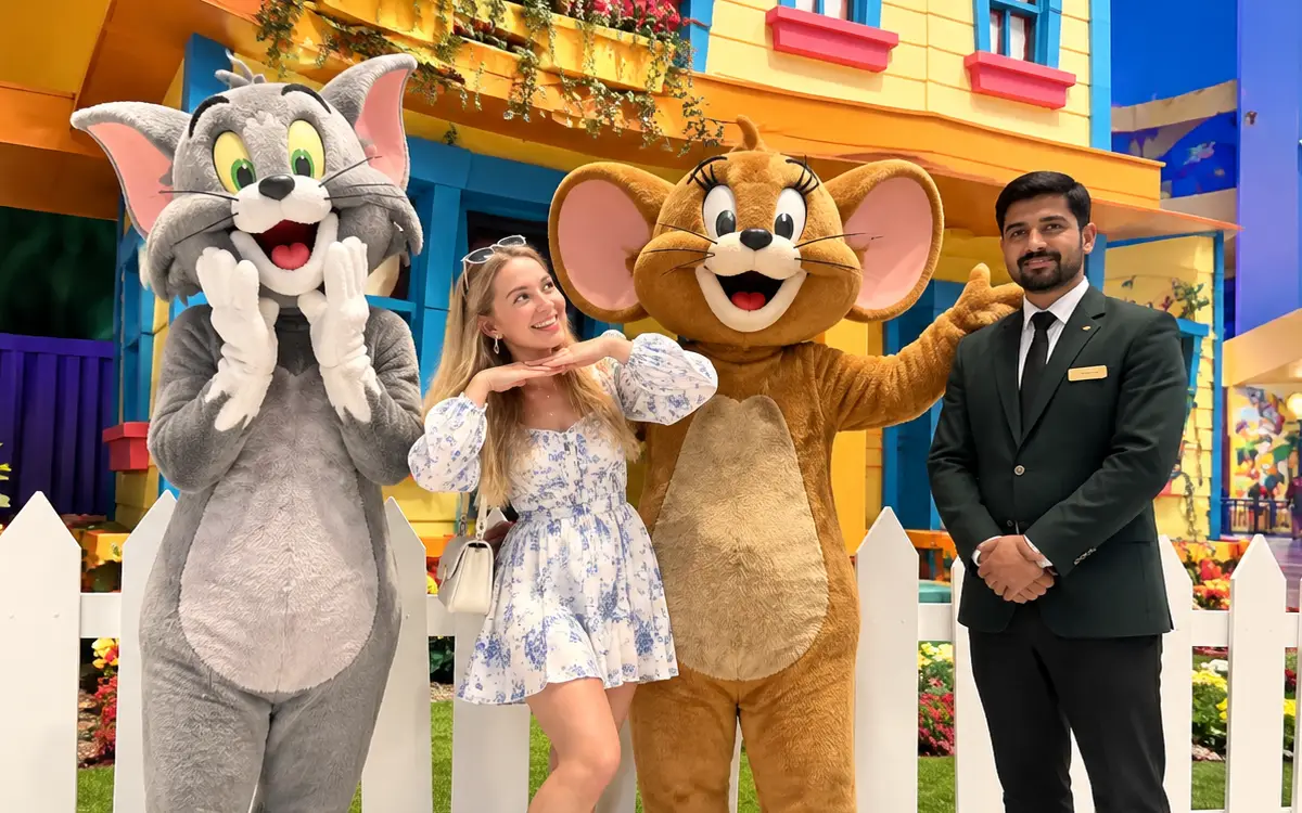 Warner Bros World Abu Dhabi tour